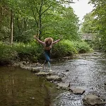 Mill Race At Broughton Sanctuary * Skipton
