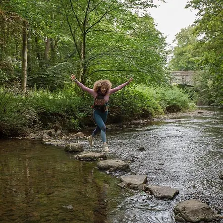 Mill Race At Broughton Sanctuary * Skipton